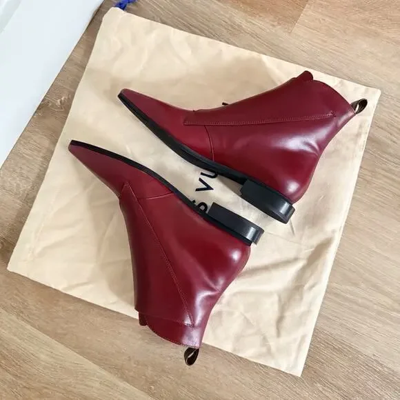 Louis Vuitton Jumble Flat Ankle Boot Size 38 7 7.5 Pointed Toe Leather NIB New - Picture 7 of 16